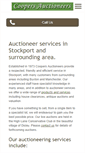 Mobile Screenshot of coopersauctioneersstockport.co.uk